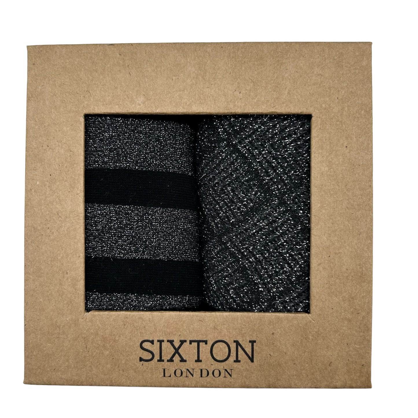 Black Berlin & Paris sock box duo