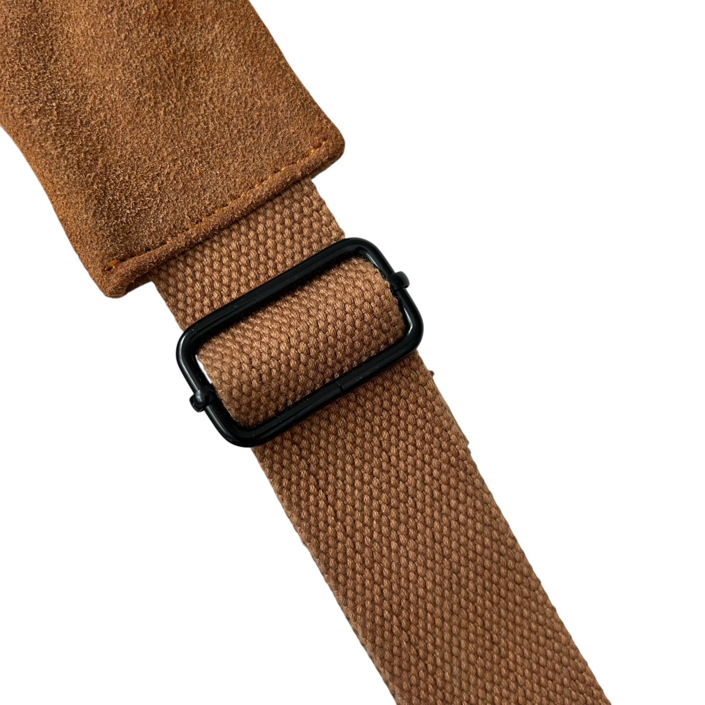 Brixton cross body sling bag - tan suede - large