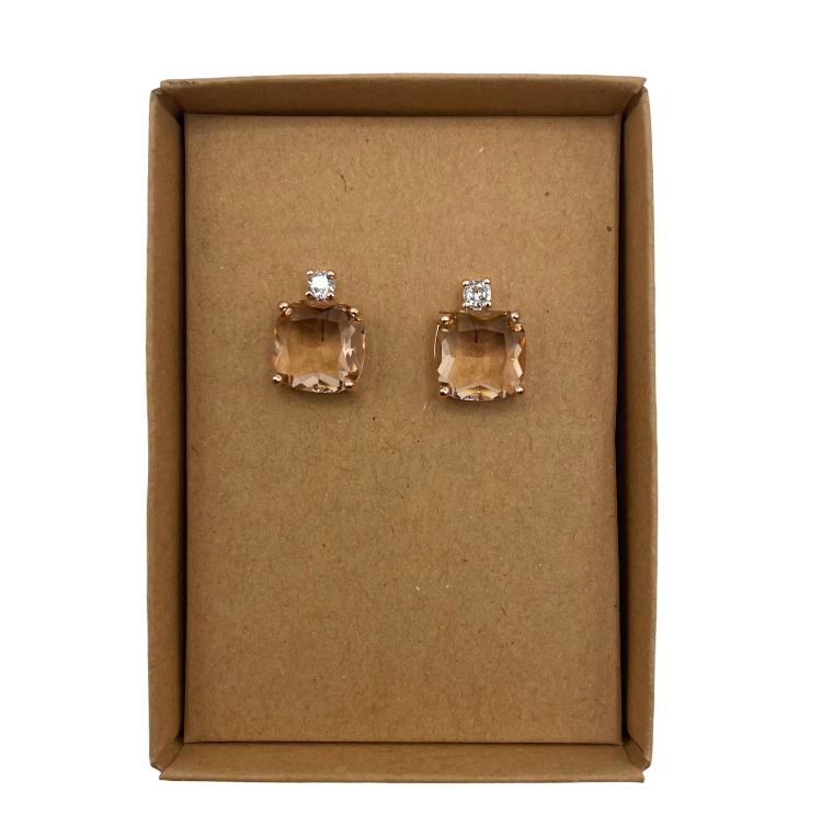 Champagne Sparkle earrings