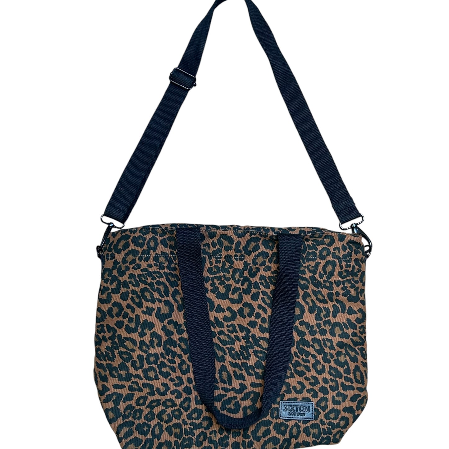 Day trip tote bag - Brown Leopard print
