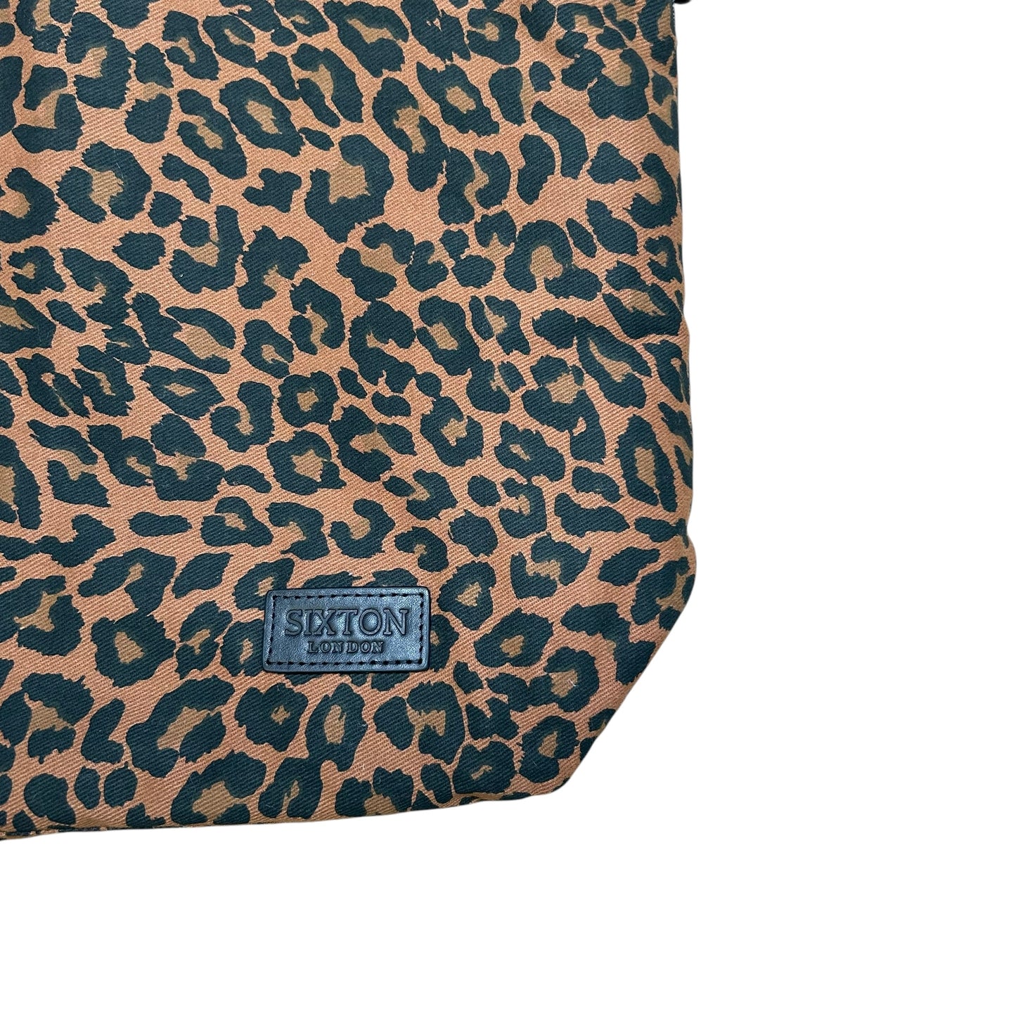 Day trip tote bag - Brown Leopard print