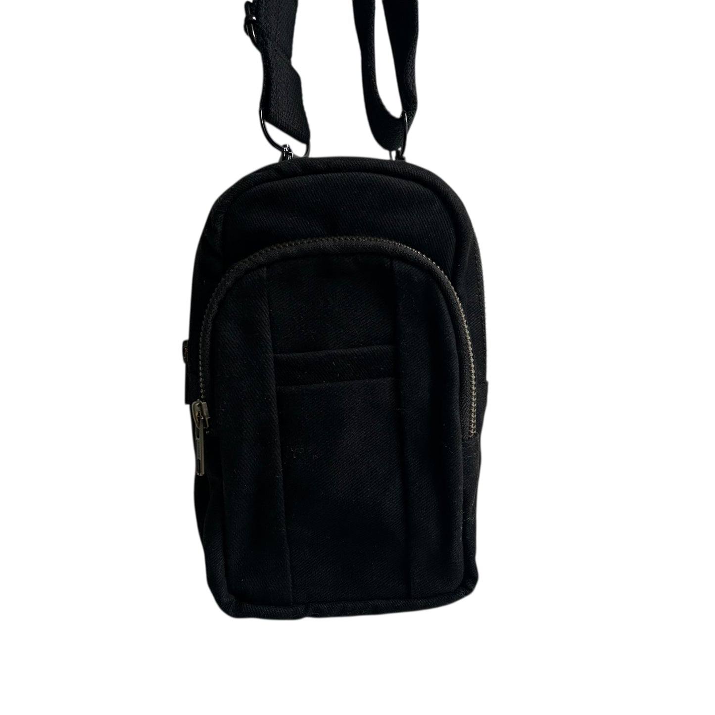 Barcelona bag - black cotton canvas