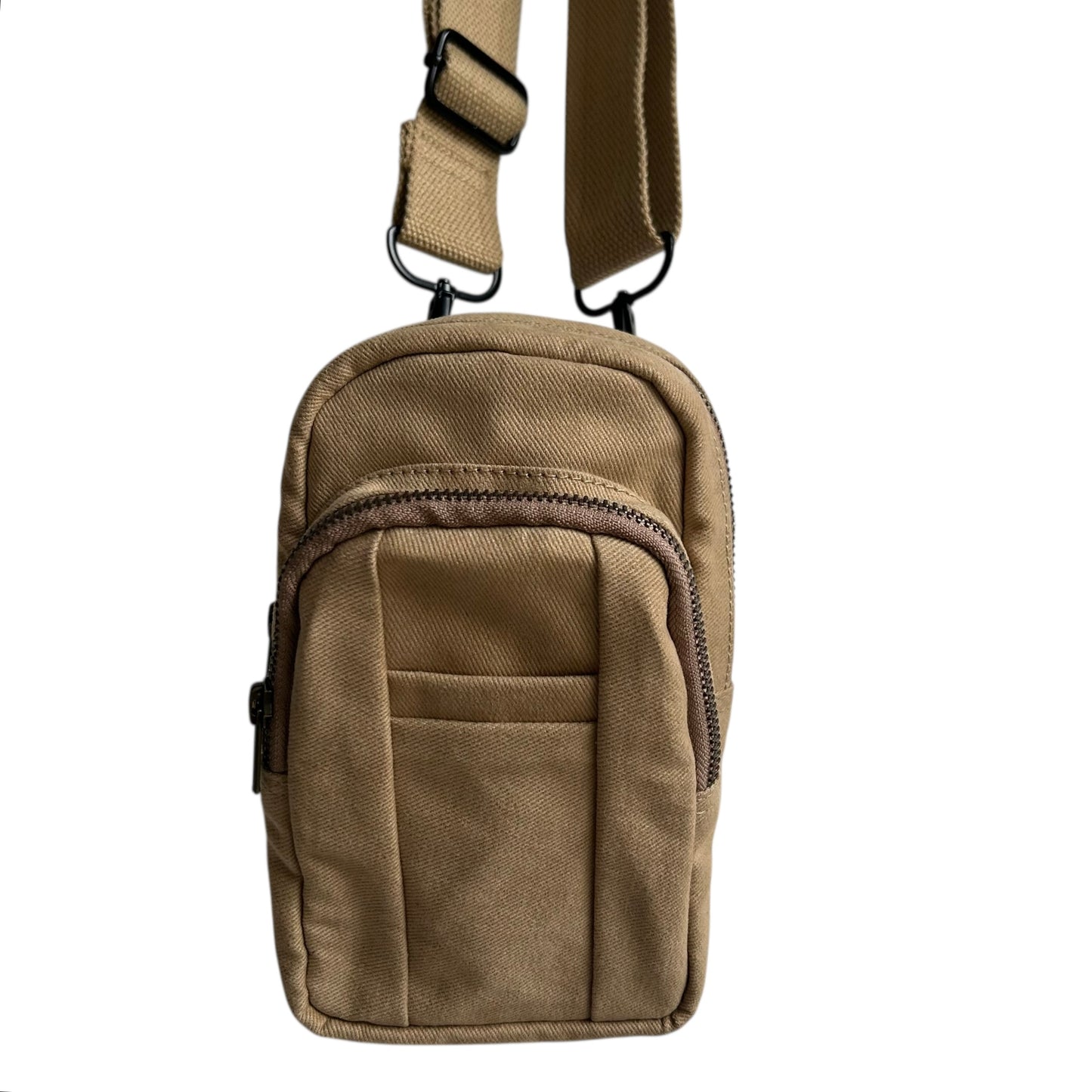 Barcelona bag - sand cotton canvas