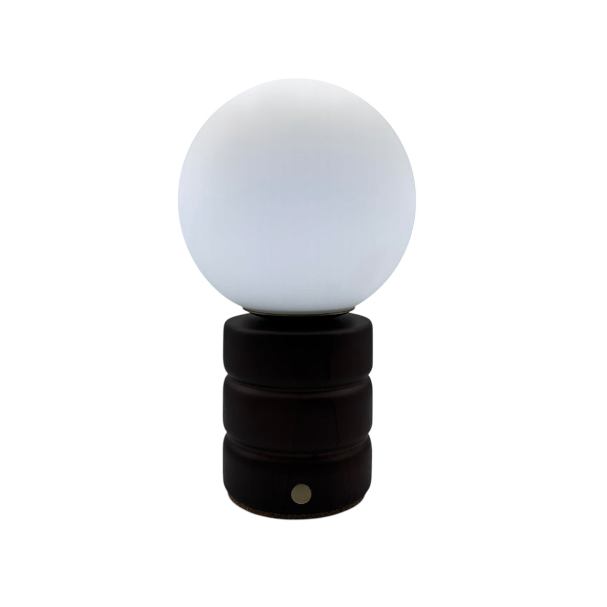 Bubble Walnut Style style rechargeable touch lamp