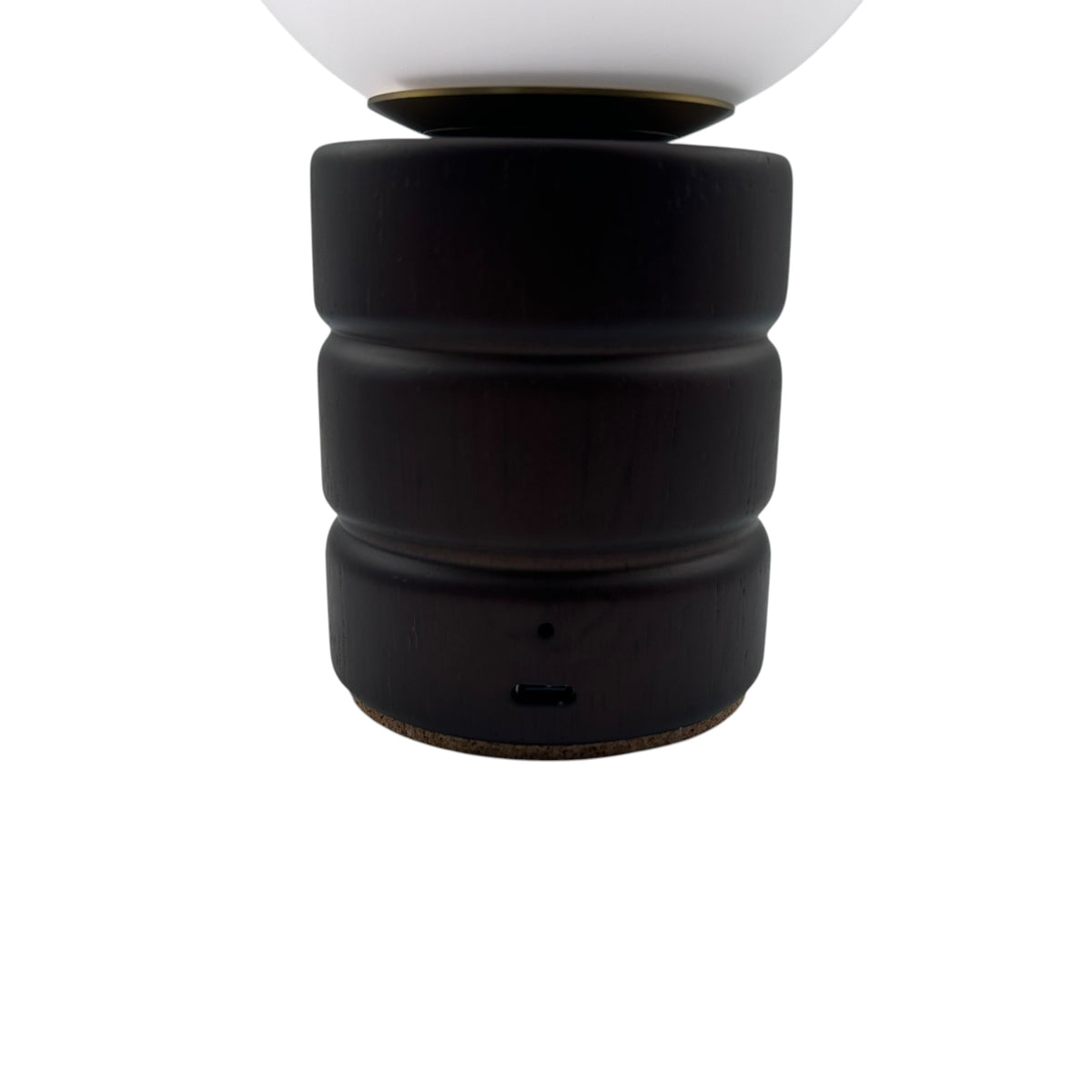 Bubble Walnut Style style rechargeable touch lamp