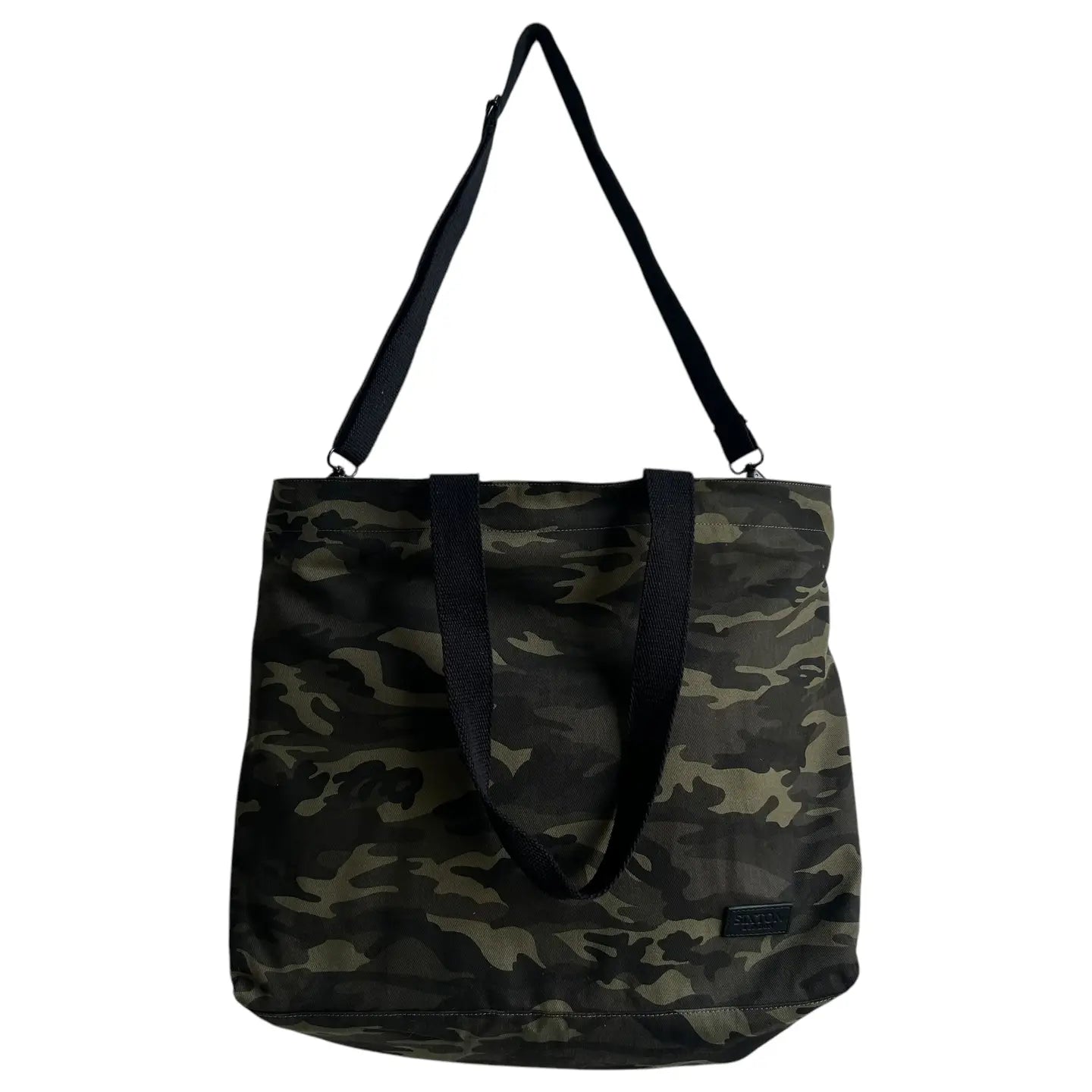 Weekend tote bag - camo print