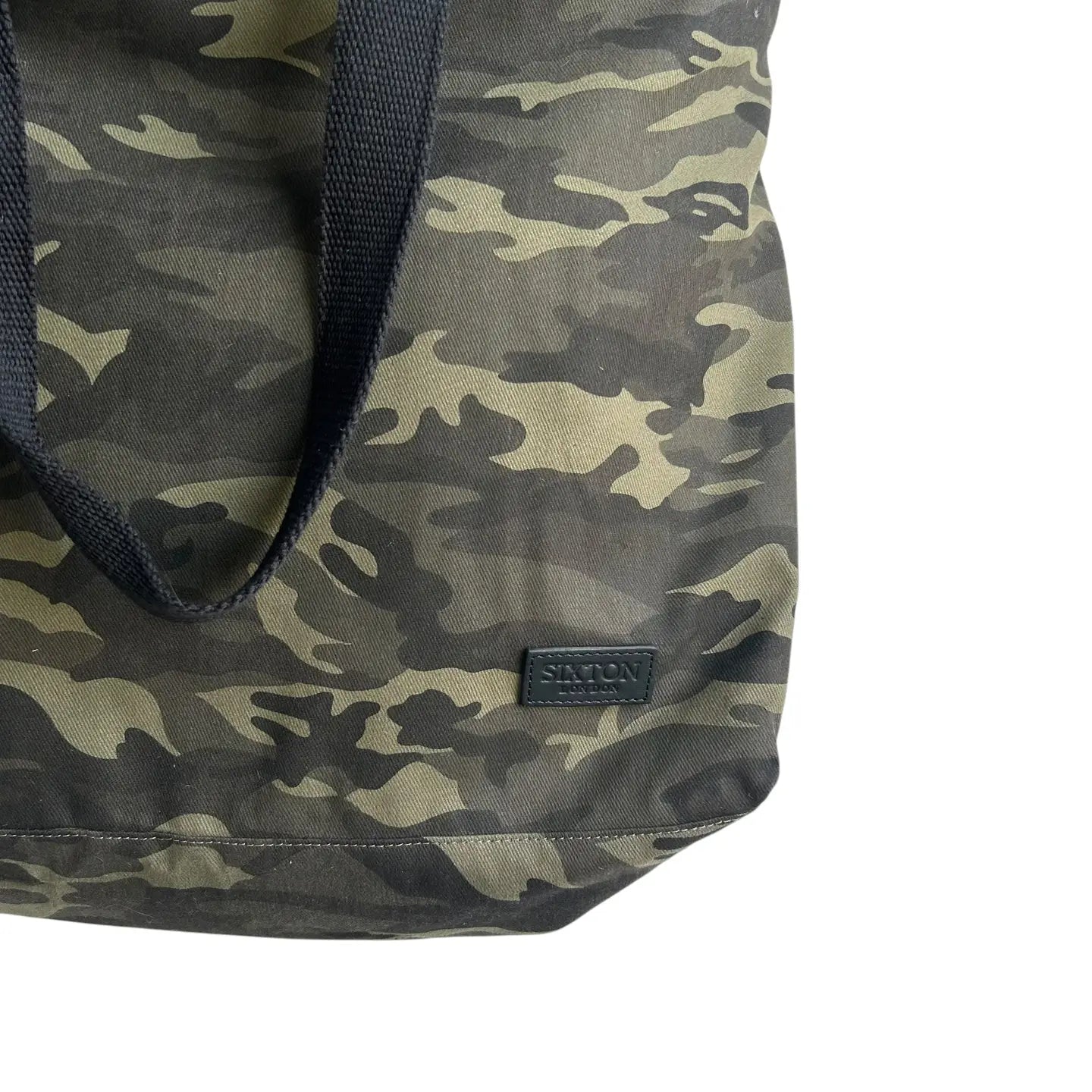 Weekend tote bag - camo print