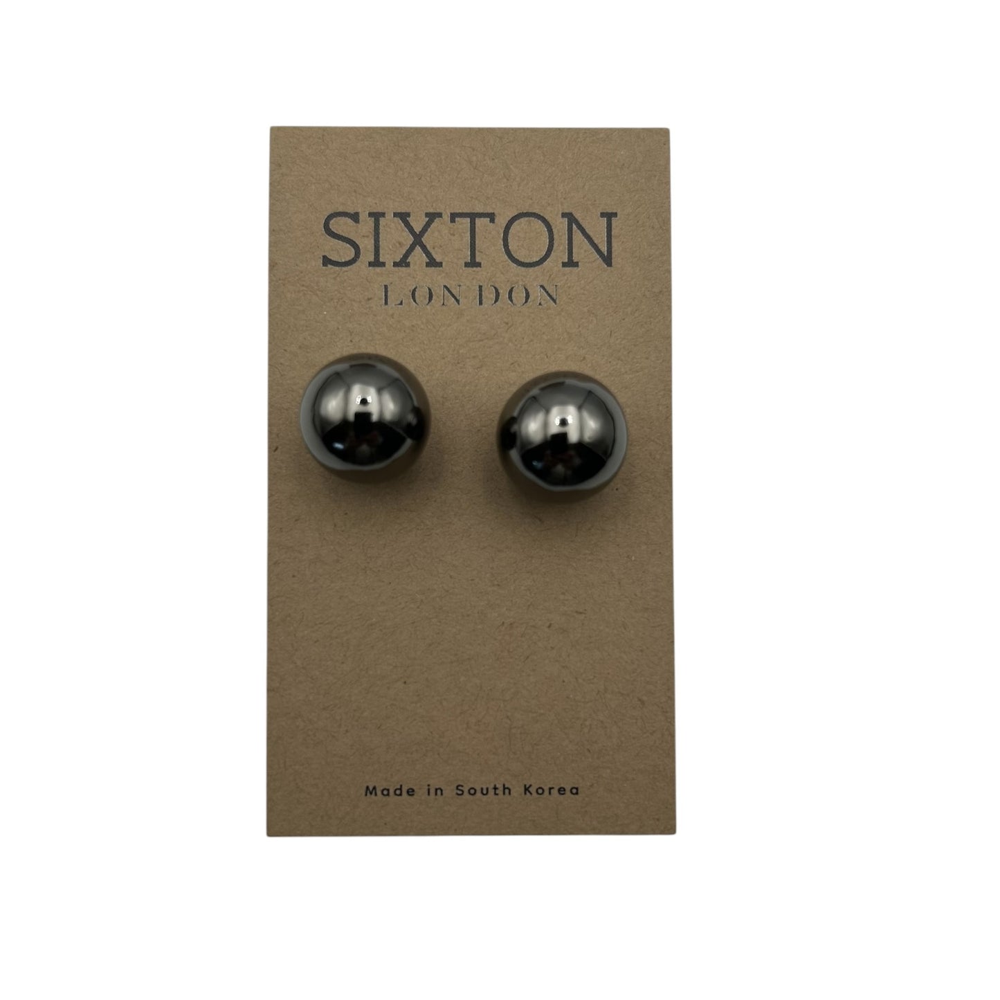 Orb stud earrings