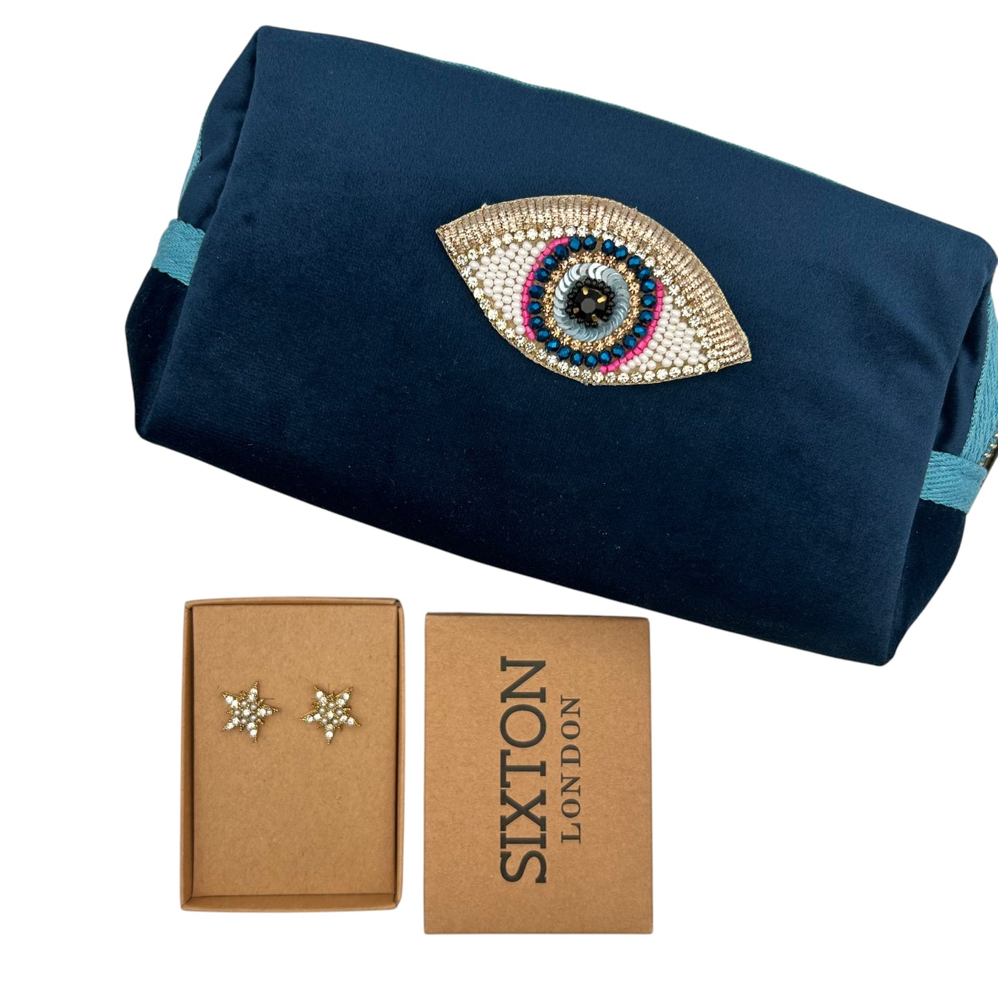Surprise gift set - a makeup bag with a brooch and jewellery. Over £40 worth of gifts - all for £30.00