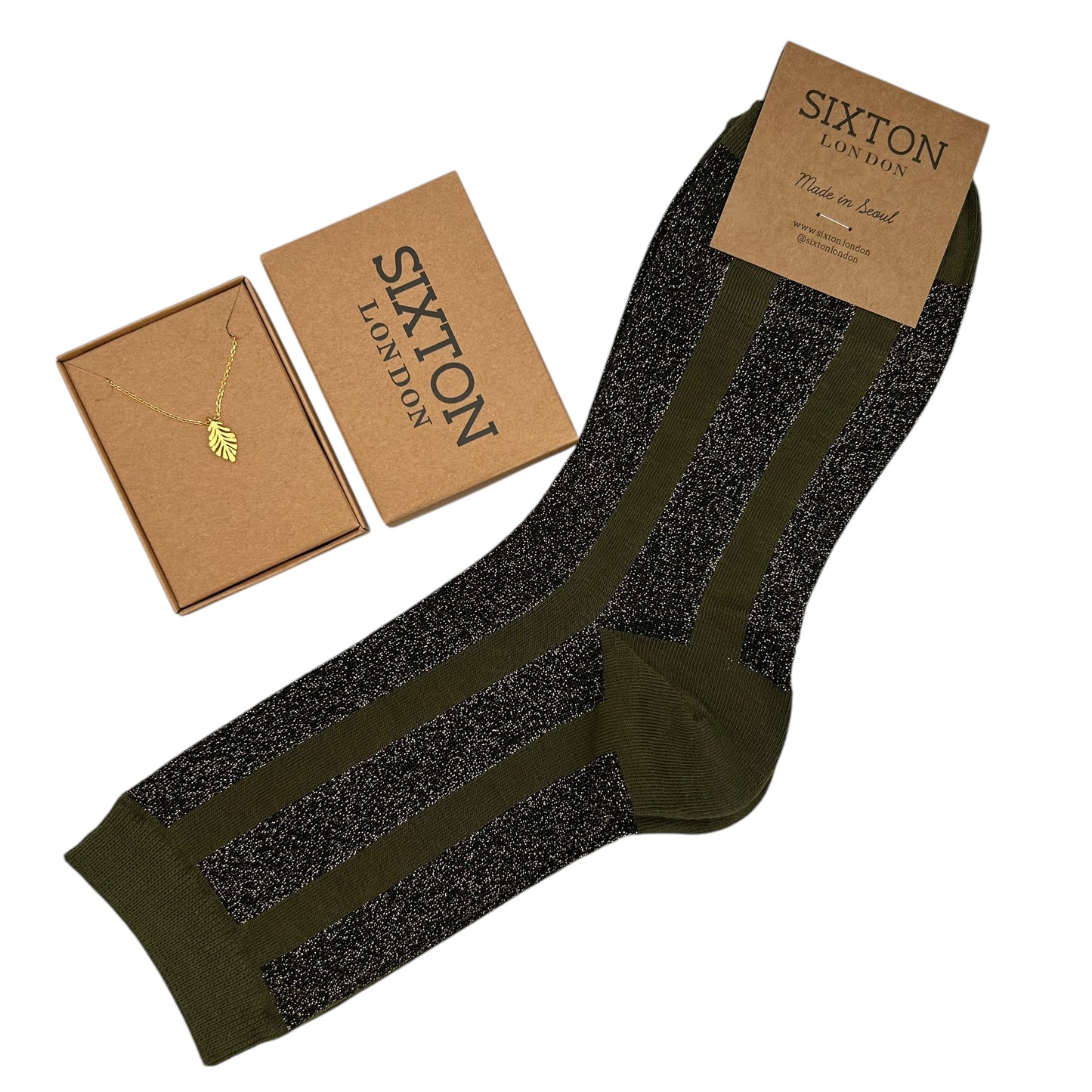 Surprise gift set - socks and jewellery. Over £25 worth of gifts - for £20.00