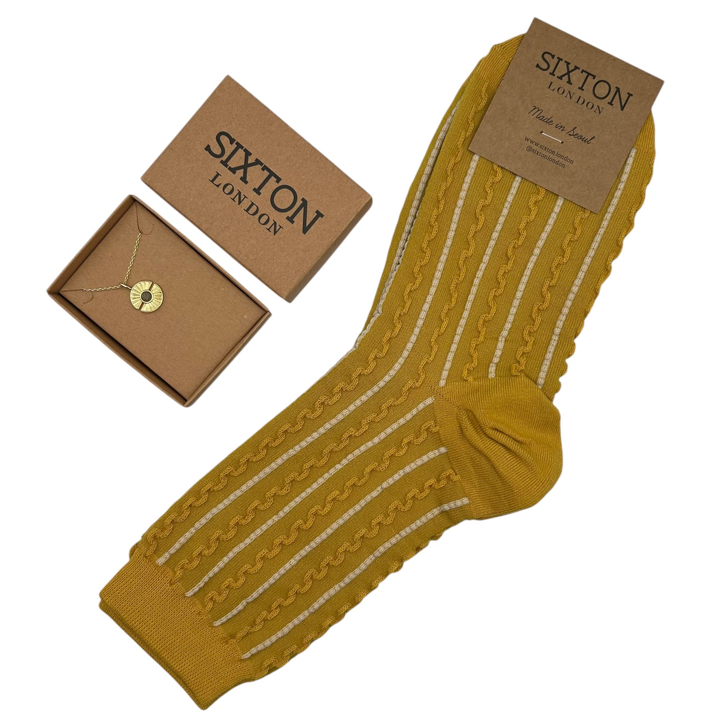 Surprise gift set - socks and jewellery. Over £25 worth of gifts - for £20.00