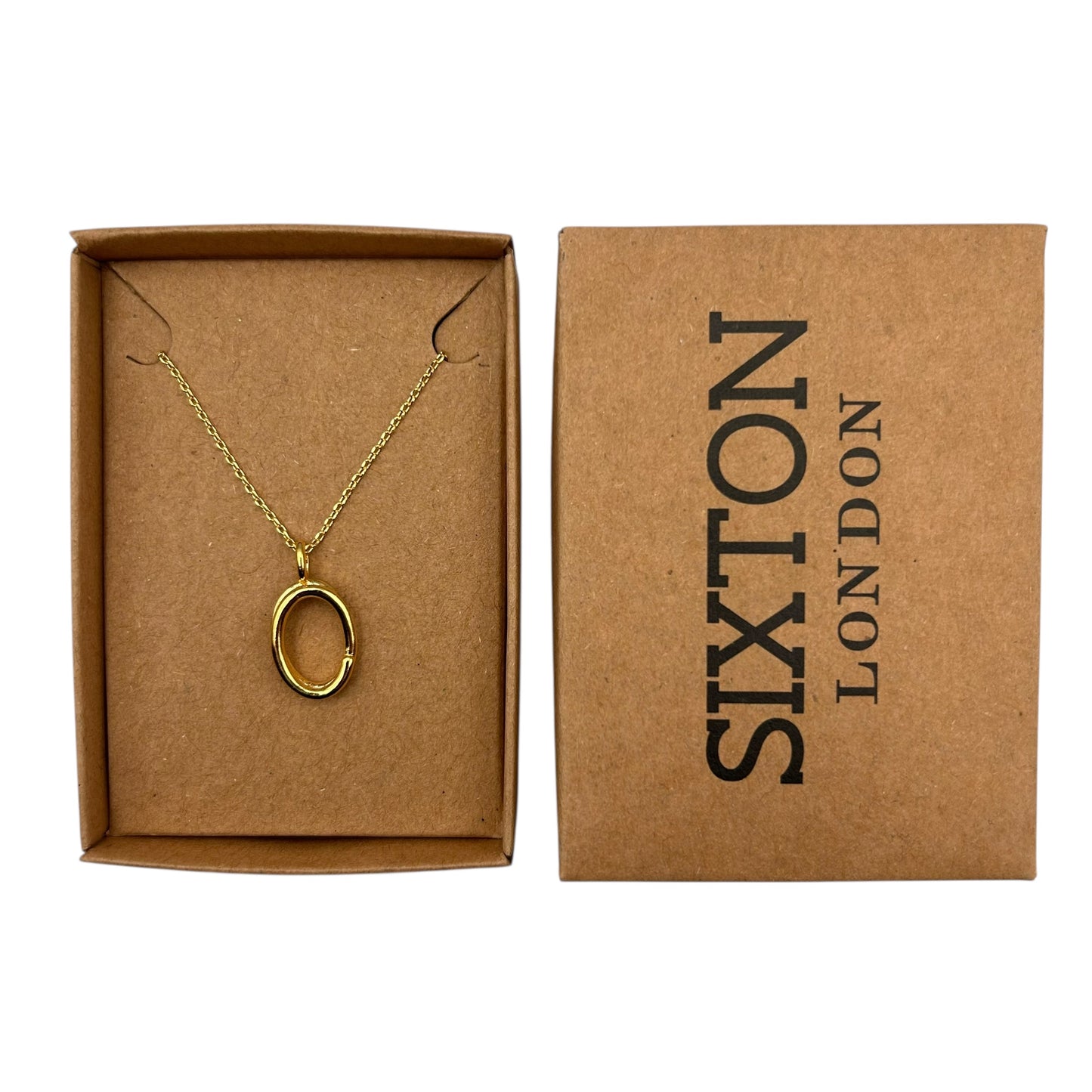 Gold Oval necklace