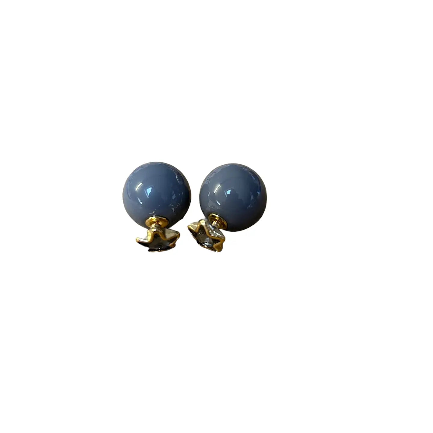 Orb stud earrings