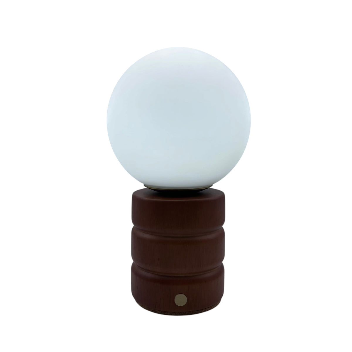 Bubble Teak Style style rechargeable touch lamp
