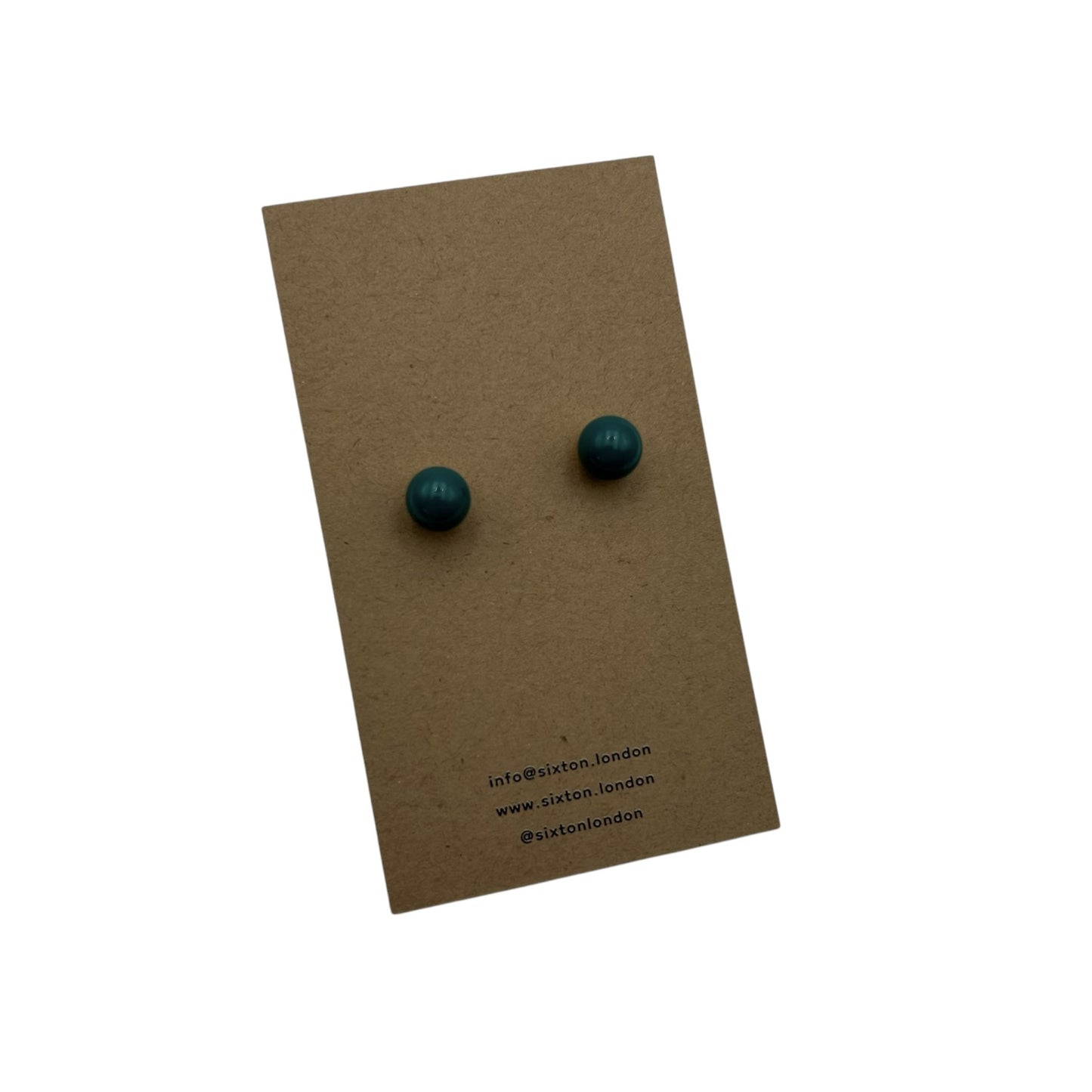 Orb stud earrings