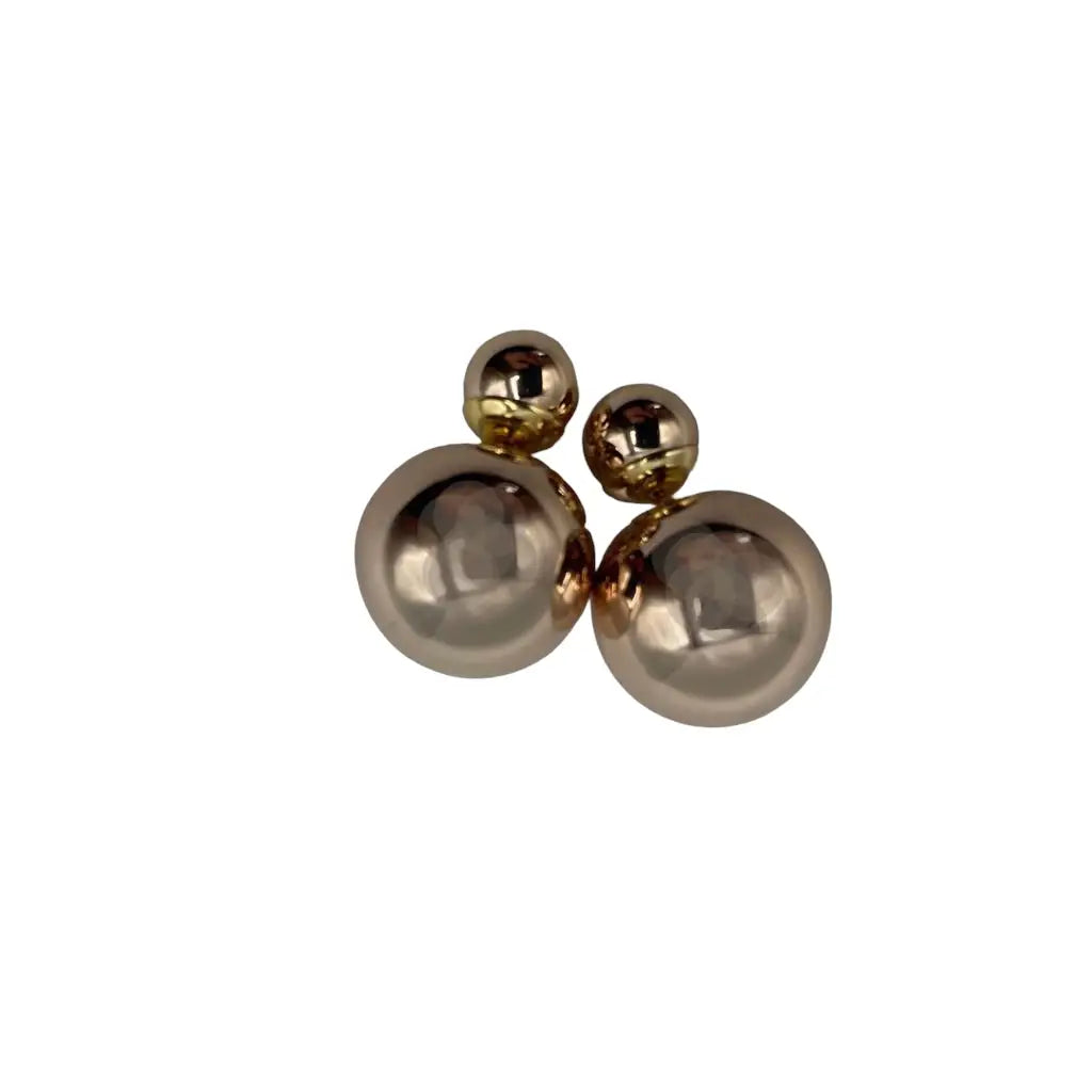 Orb stud earrings