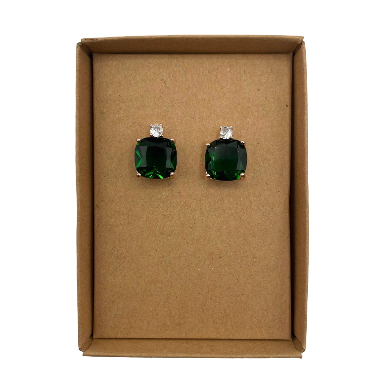 Emerald Sparkle earrings