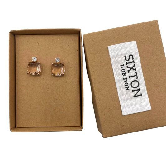 Champagne Sparkle earrings