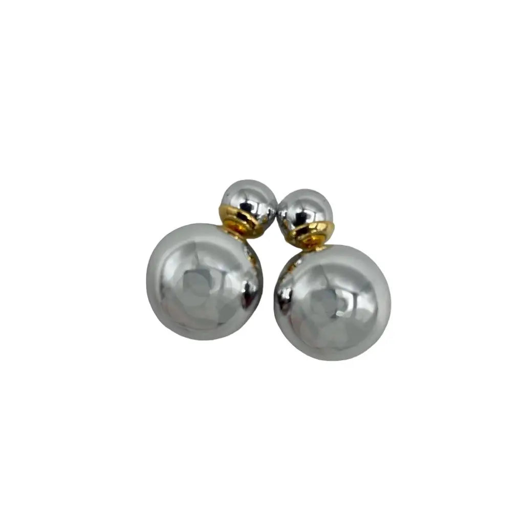 Orb stud earrings