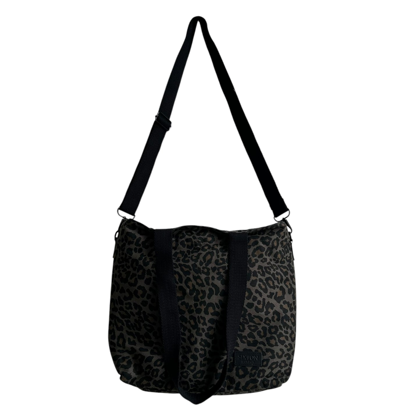 Day trip tote bag - Grey Leopard print