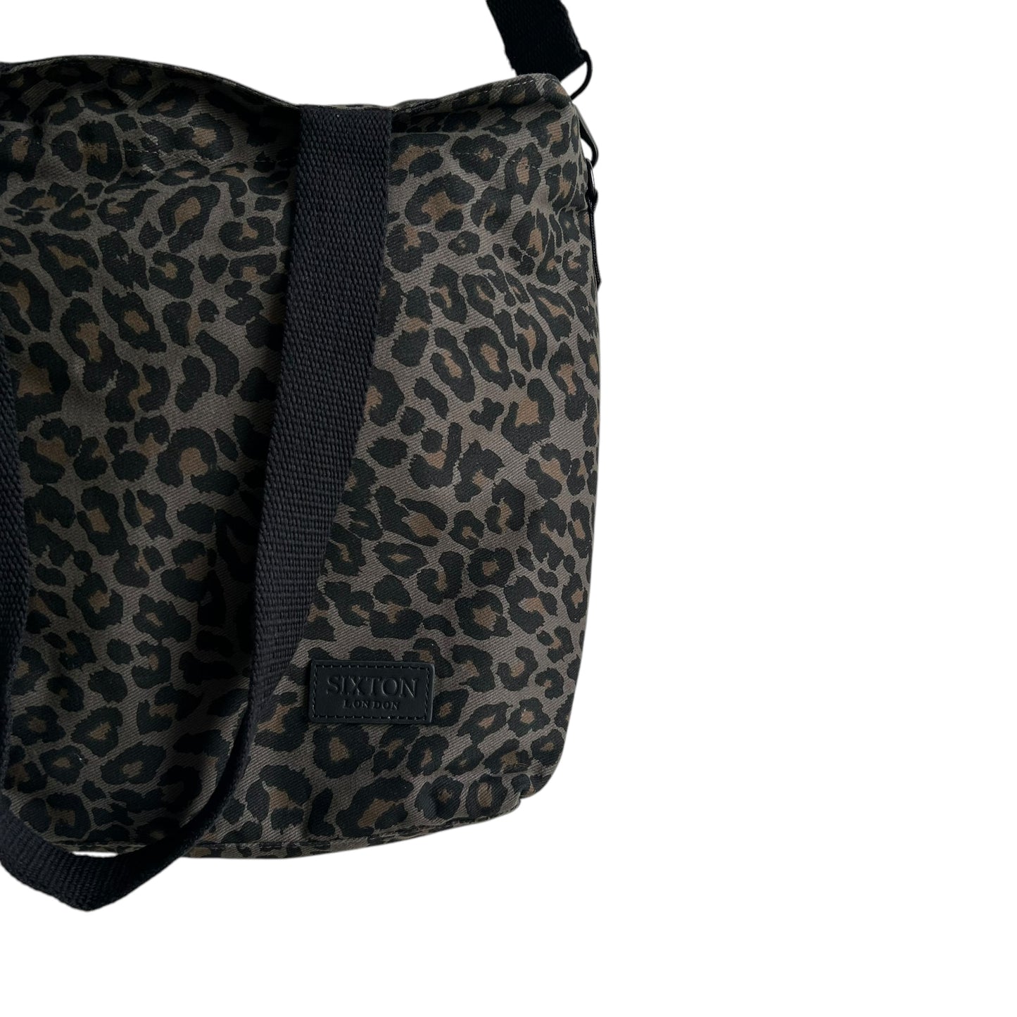 Day trip tote bag - Grey Leopard print