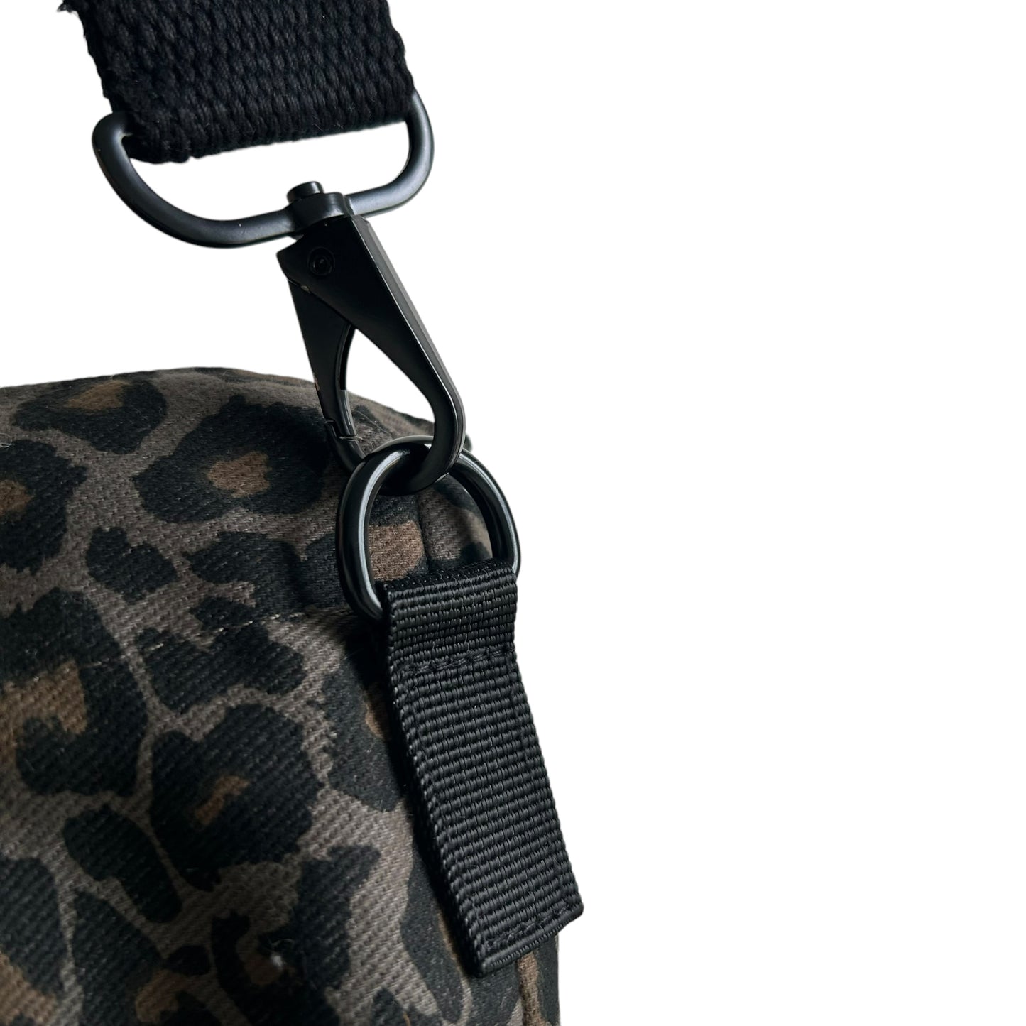 Day trip tote bag - Grey Leopard print