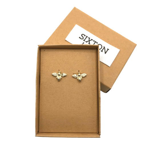 Tiny Bee earrings
