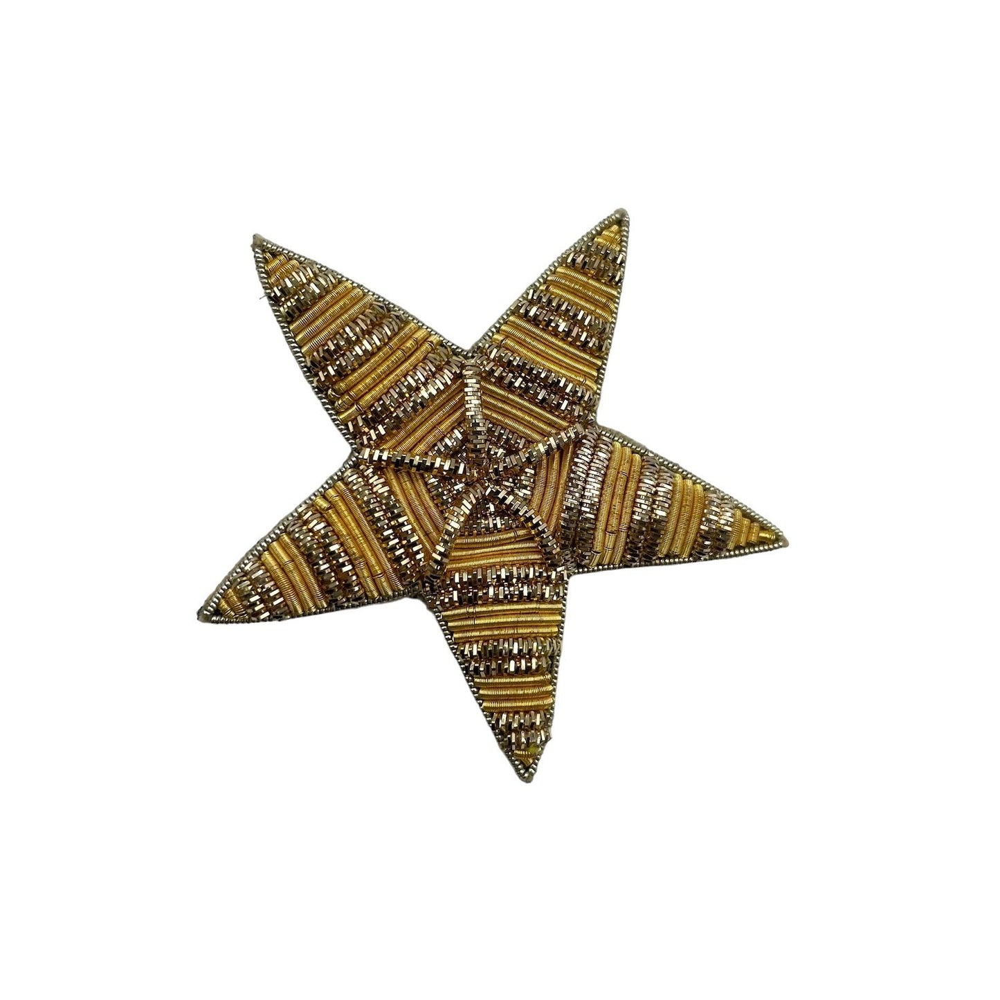 Gold Star brooch / pin