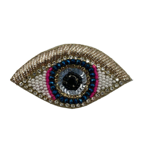 Golden Eye brooch / pin