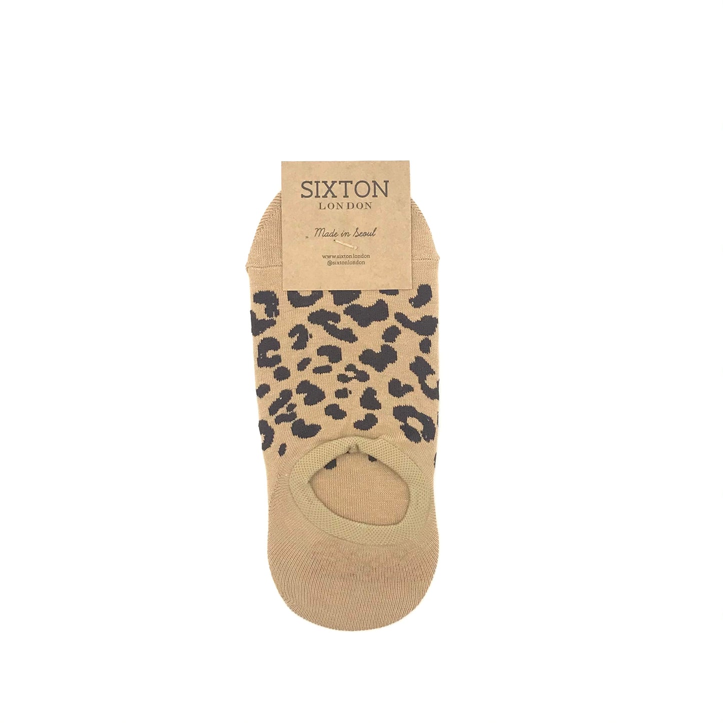 Leopard Trainer socks